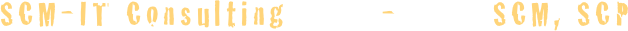 SCM-IT Consulting        -        SCM, SCP